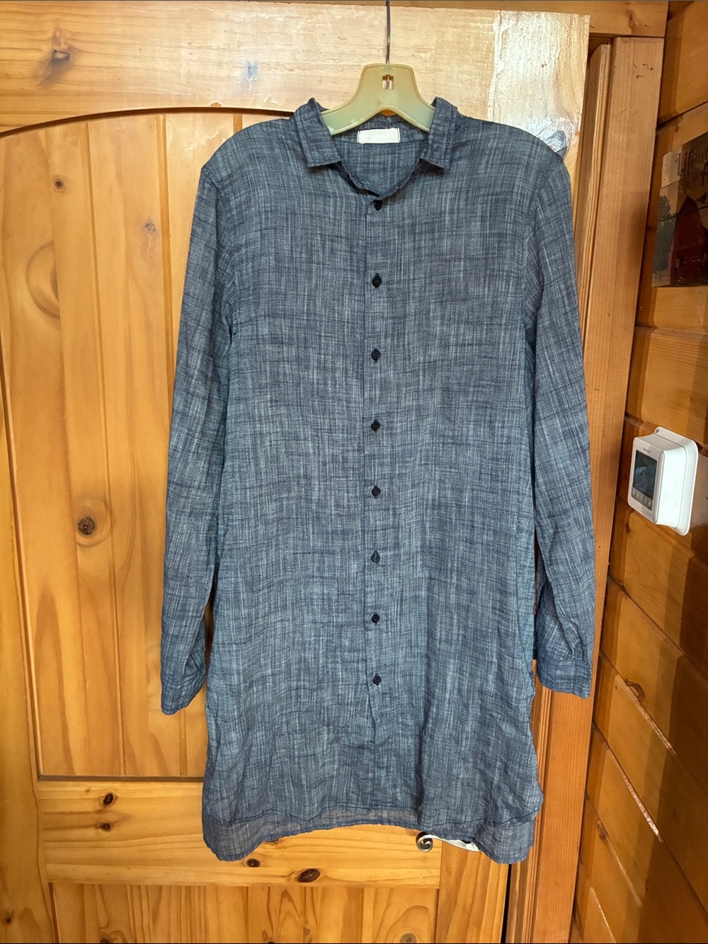 CP shades chambray light cotton 
Tunic top/dress?